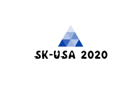 SK-USA New LOGO design icon illustration logo vector