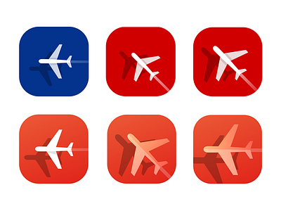 Icon - Travel app icon illustration plane travel