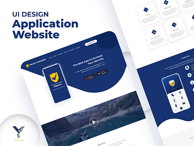 Application Website UI design