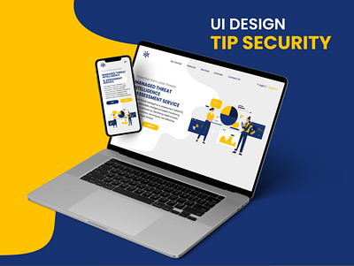 Tip Security UI Design app branding design illustration logo security ui typography ui ui design ux ux design vector web uii website