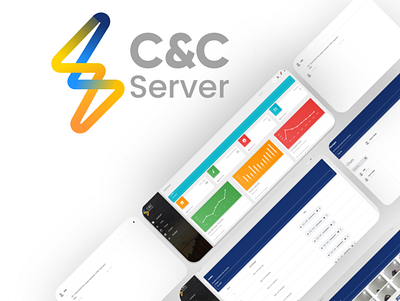 C&C Server Website Developed branding cms design develope illustration logo react js typography ui ux vector web design website