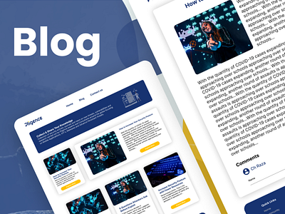 Blog Ui Design