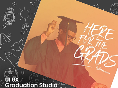 Graduation Studio UI UX app branding college design eduction graphic design illustration logo new trend new ui school typography ui ui ux ux vector web design