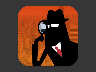 Secret Agent - App Icon app icon iphone secret agent