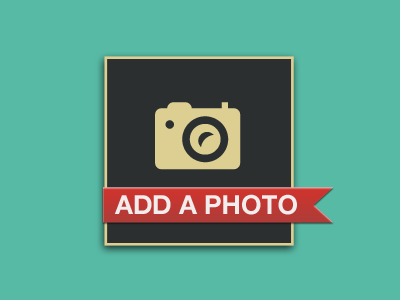 Add A Photo Button button icon mobile ui