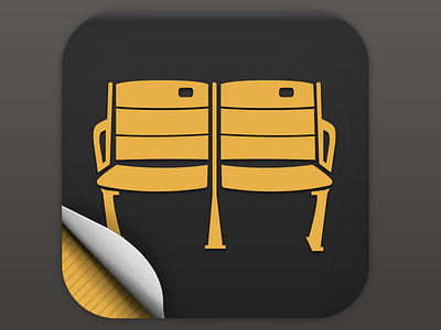 The Box Seats app icon app icon iphone newsstand ui design