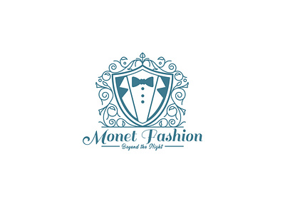 monet fashion logo design