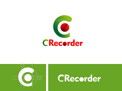 CRecorder app logo design