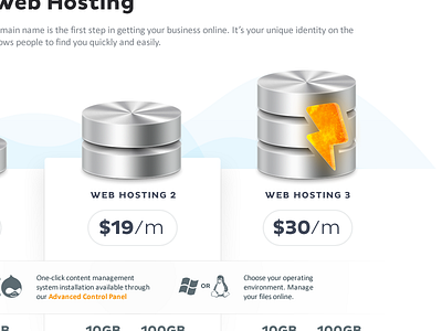 Server Icons hosting icon iinet lightning metal packages pricing realistic server stack web