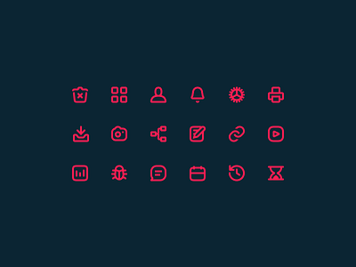 Trunk Interface Icons