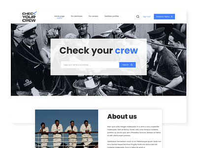 Check Your Crew | Service for checking crew