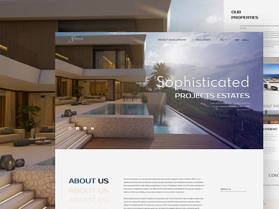 Project Estate | UX\UI Design & WordPress development