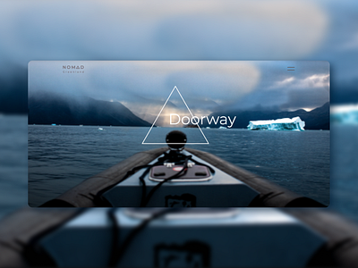 Greenland tourism | UX/UI design website