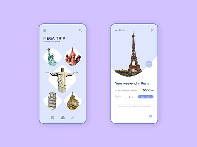 Mobile App — "Traveling" design mobile mobile app mobile design mobile ui travel