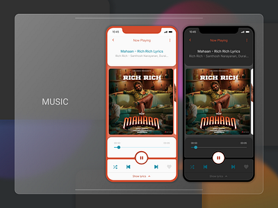 Modern Music Player 009 09 dailyui music music app music player music player ui music ui player app player inspiration players song player