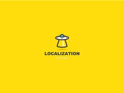 Branding design concept "Localization Station Vol.1" branding clean icon identity logo logotype minimal modern simple ufo web design zajno