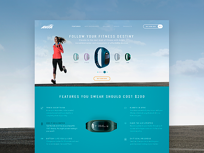 WIP. Website design concept for a sporting goods company. clean design fitness landing lifestyle minimal modern sport ui ux web zajno