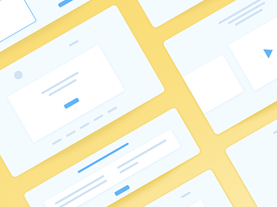 Mobile and Desktop Dribbble Shot Template Design