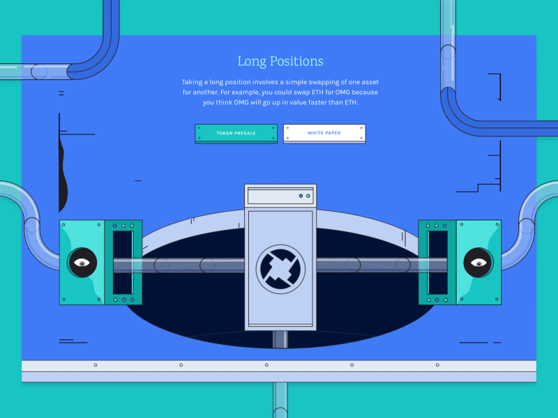 New Website for FinTech Startup: How It Works Section animation decentralized experimental fintech illustration motion startup storytelling svg ui ux zajno