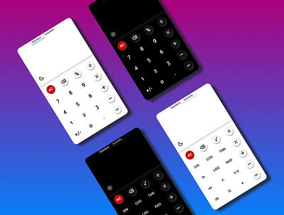 Calculator dailyui dailyui004 design illustration ui ux web