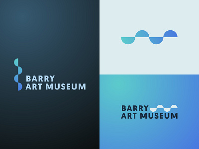 Barry Art Museum — Direction #1 art branding glass sculpture icon logo modernism norfolk painting virginia