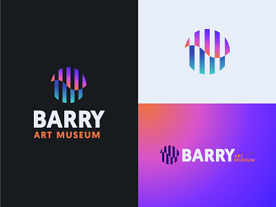 Barry Art Museum — Direction #2 art branding glass sculpture icon logo modernism norfolk painting virginia
