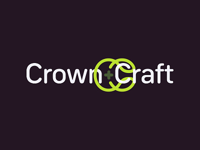 Crown & Craft Fiber Optic Wordmark