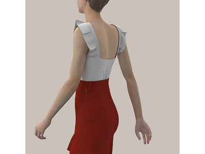 Detail avatar clo3d fashion digital