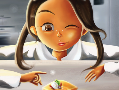 CHEF concept art cooking digital art illustration art