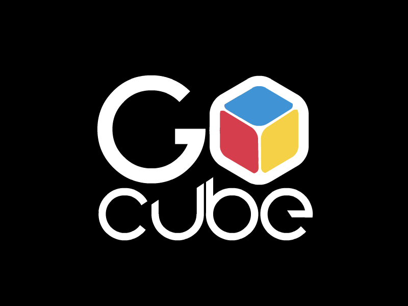 GoCube Logo animated gif animation branding illustration logo