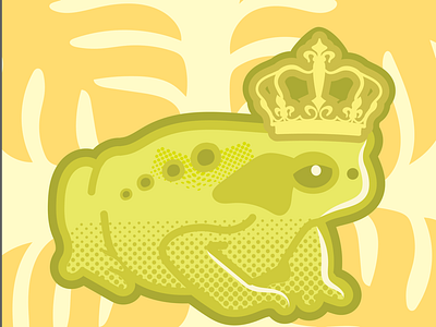 Frog frog illustration
