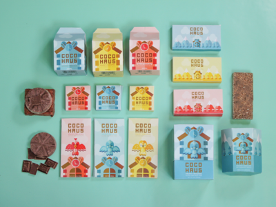 Coco Haus packaging design