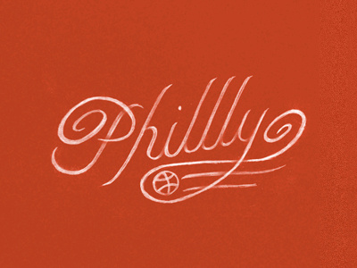 Phillly Dribbble Meet Up coaches pick design dribbble illustration meet up philadelphia philly type