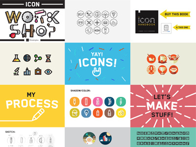 AIGA Icon Workshop design iconography icons illustration teaching workshop