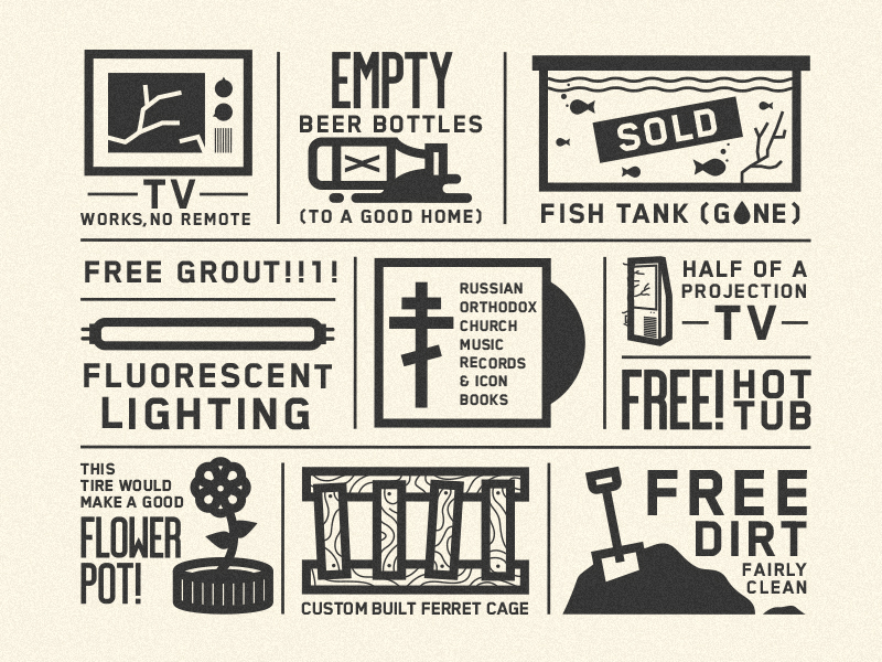 Philly Craigslist by Greg Christman on Dribbble