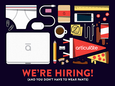 HEY! YOU! WE'RE HIRING!