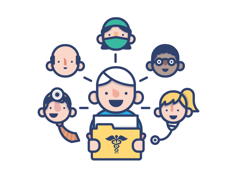 💊 design doctors health icons illustration