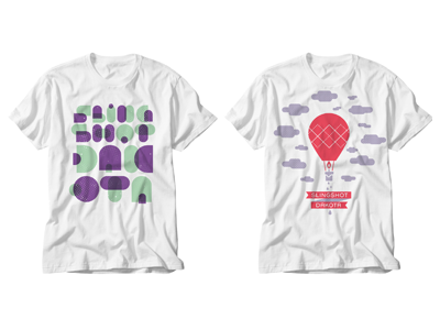 Slingshot Shirts band design illustration music shirt type typography