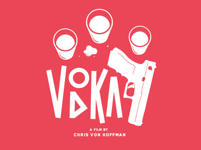 VODKA 7 design film illustration movie poster typography