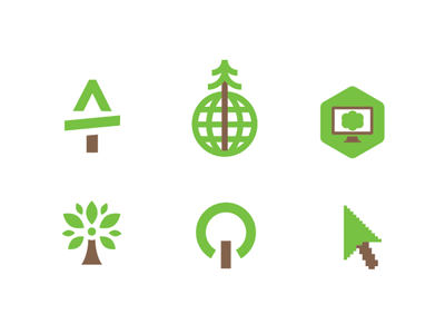 Forest r2 branding design icon iconography illustration logo logo mark