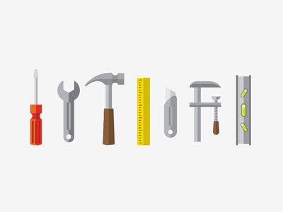 Tools icons illustration tools