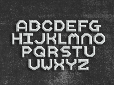 Old Timerz art deco design experiment font type typography vintage
