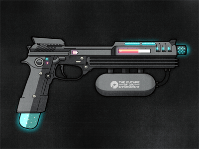 [Gif] RAYGUN 52 - AUTO 9000 design gun illustration raygun 52 robocop weapon