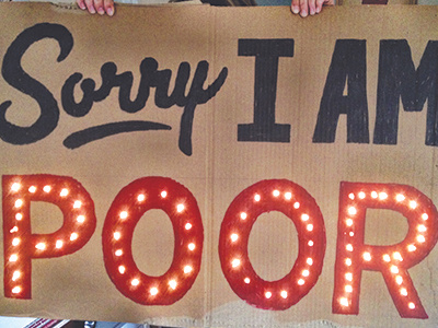 Sorry I Am Poor design gallery locals only philadelphia philly show type typography