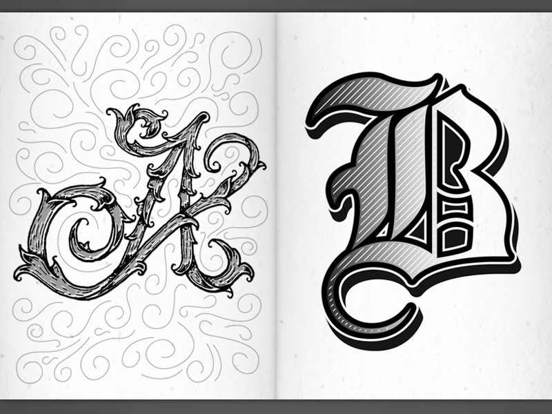 Grapheme - Collaborative Letter Zine [Gif] collaboration design illustration type typography zine