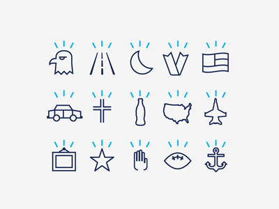 Lil' Scholarship Icons design iconography icons illustration