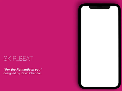 SKIP_BEAT adobe illustrator adobe photoshop adobe xd animation app art design interaction design interface logo minimal ui ui ux design ui design ux
