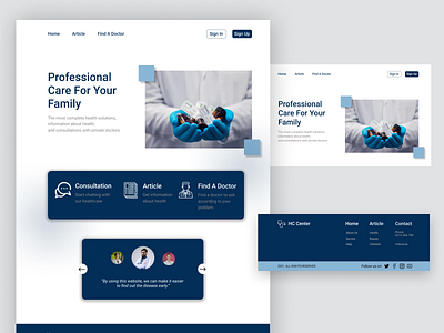 Medical Landing Page