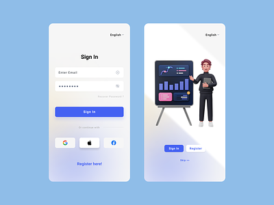 Sign in - App Design