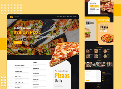 Resturant Web Templates nepal resturant uiux web webdesign website xd